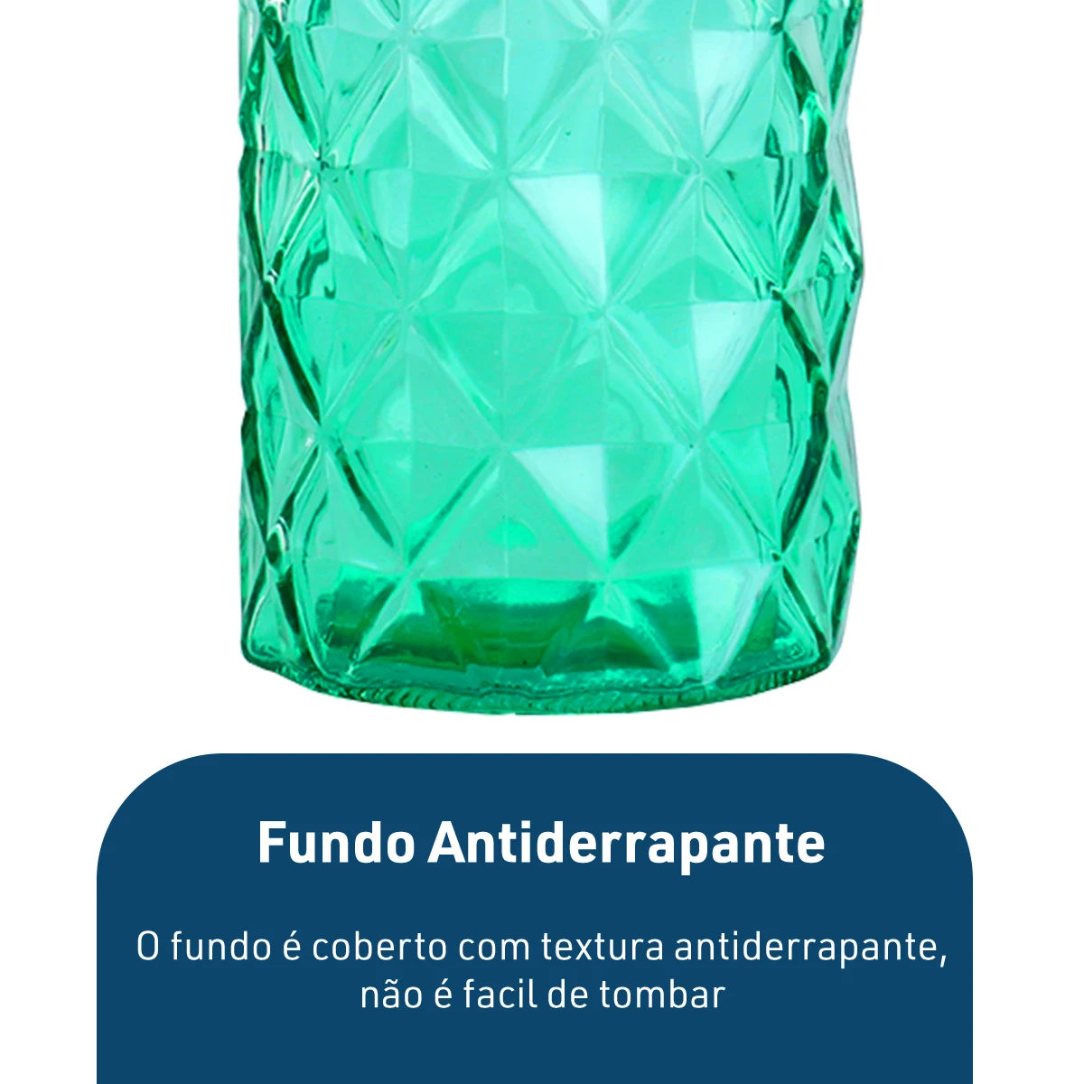 Dispenser de Vidro para Sabonete Líquido 330ml