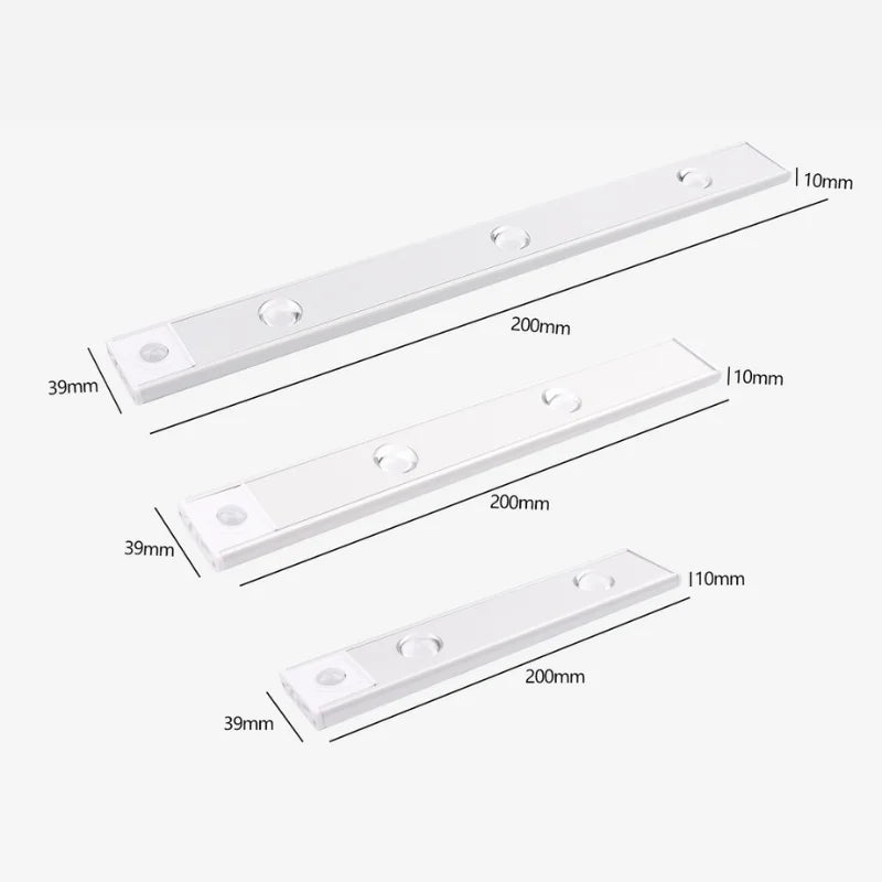 Lâmpada de Led Magnética Com Sensor de Movimento