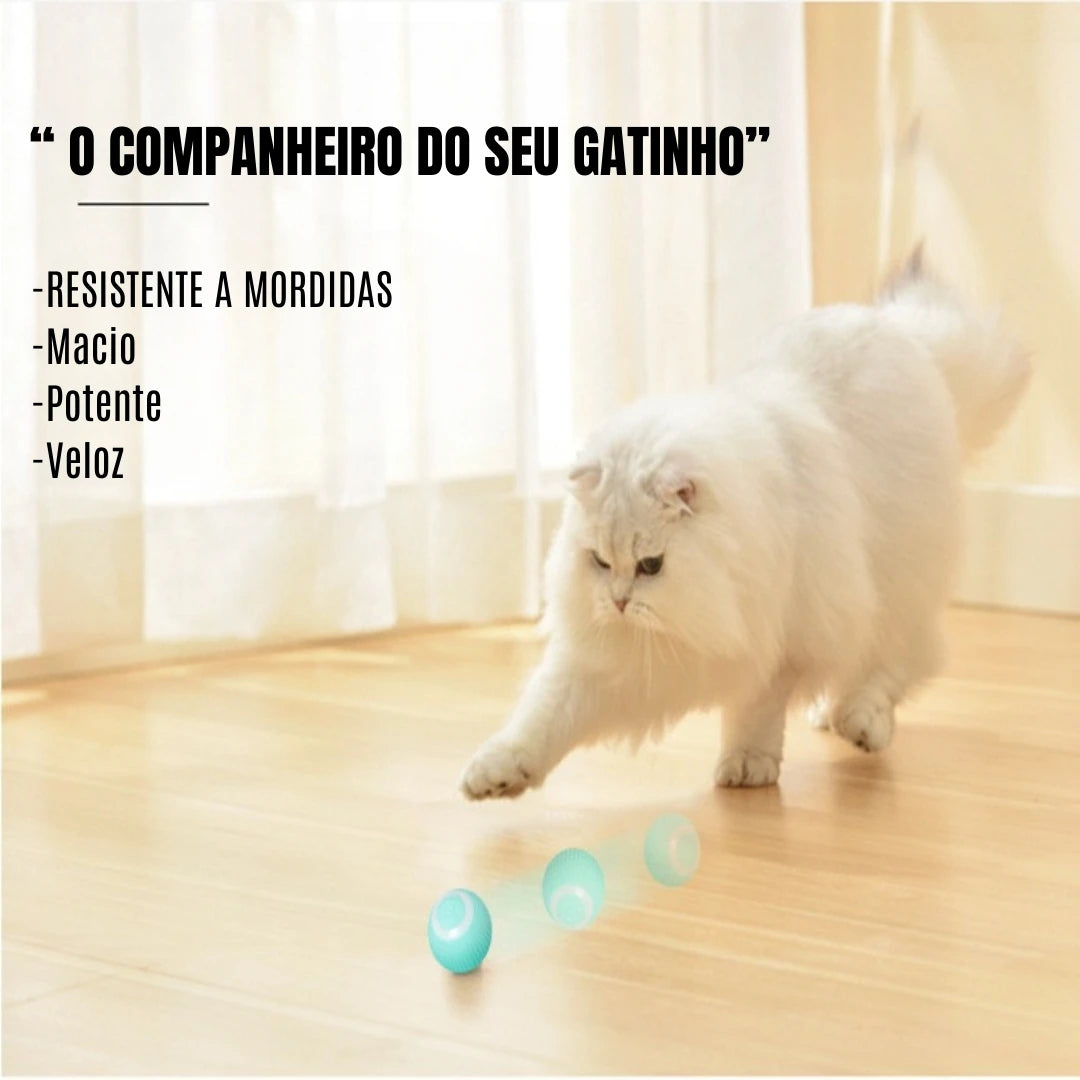 Bola mágica inteligente para gatos