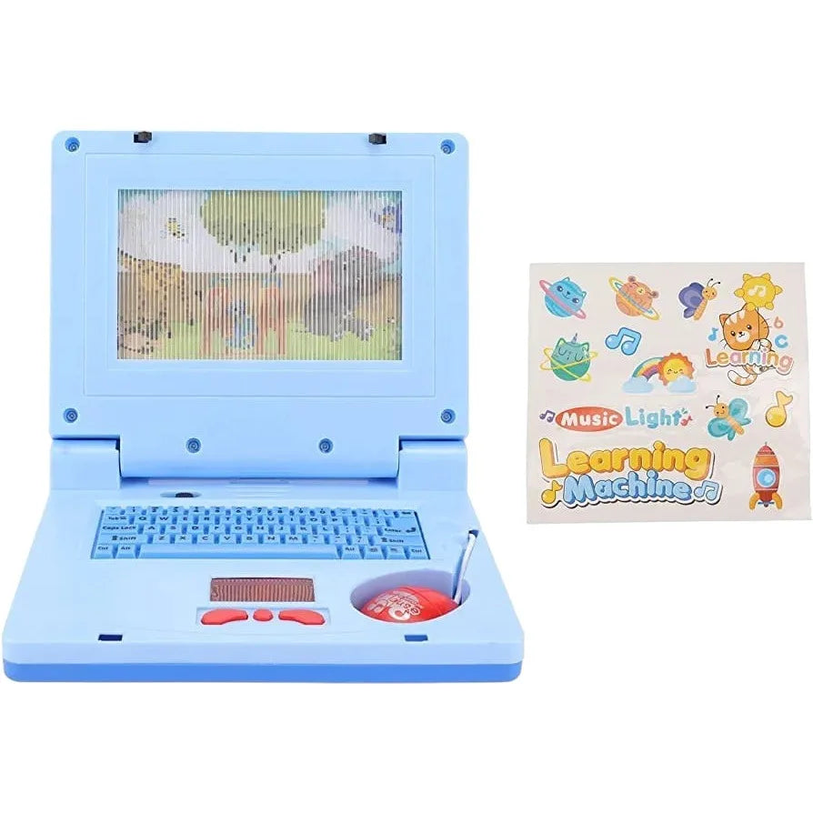 Laptop Infantil Musical Com Luz Educativo