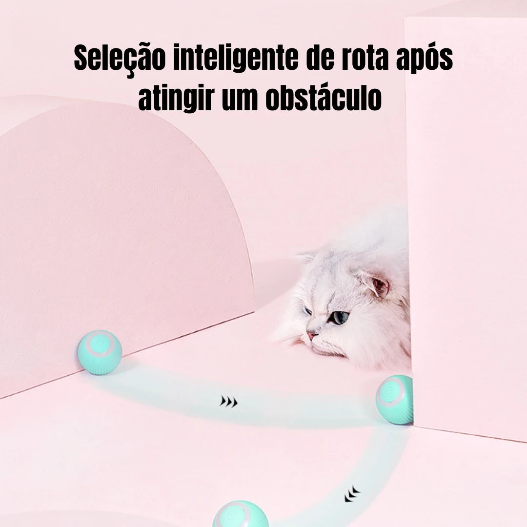 Bola mágica inteligente para gatos