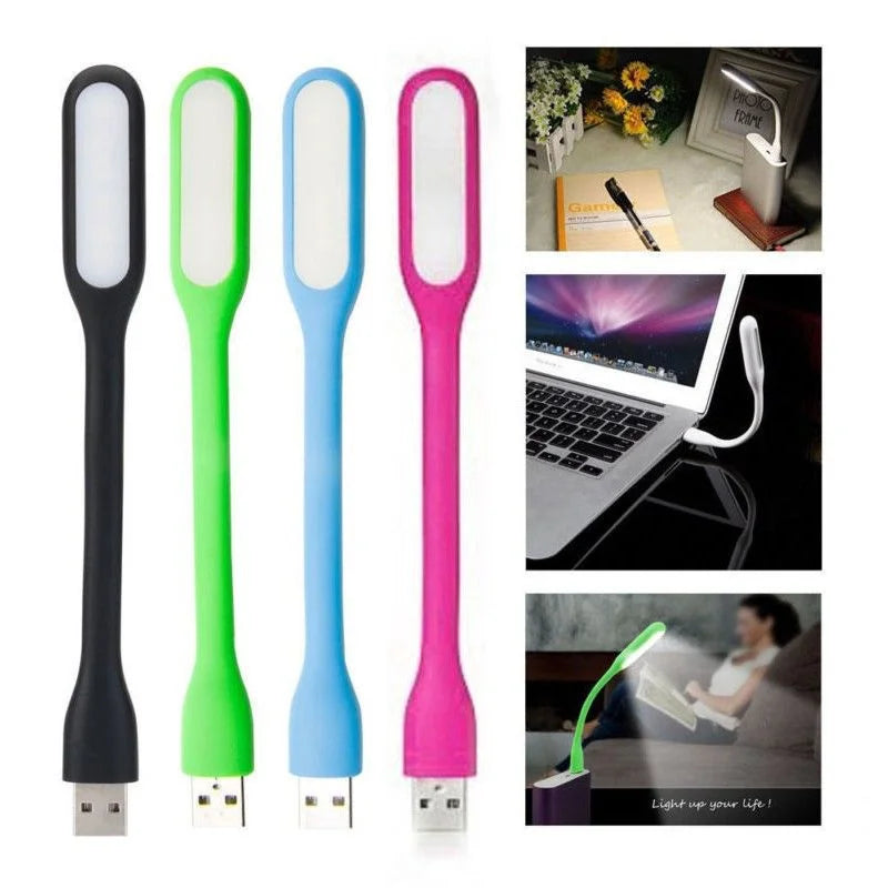 Mini USB LED lâmpada flexível para leitura